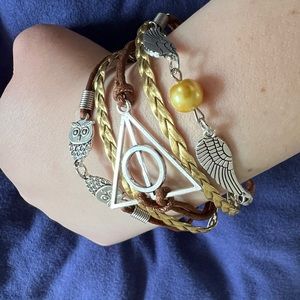NWOT Harry Potter Multi-strand adjustable Bracelet